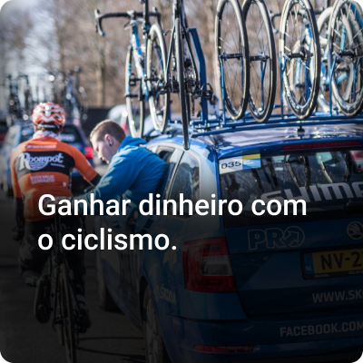 Ganhe dinheiro com o ciclismo sem ser ciclista